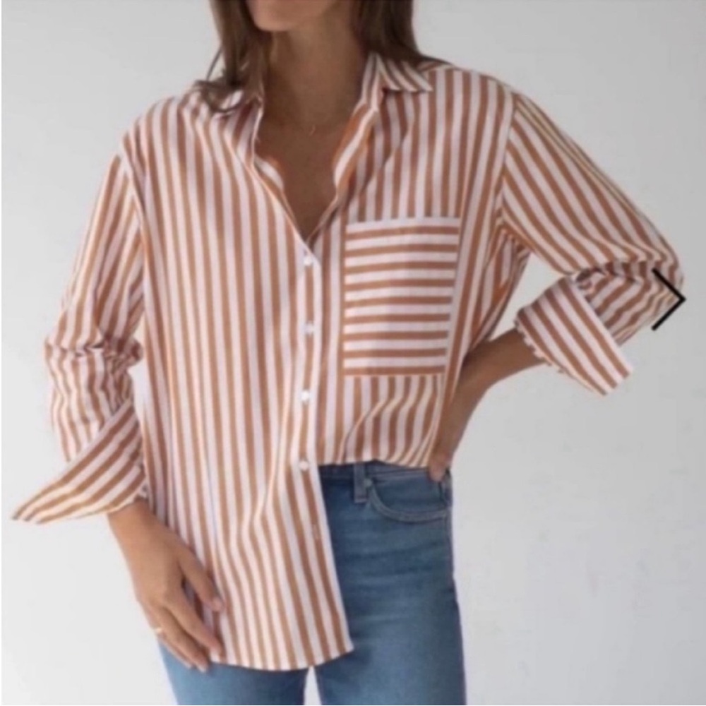 AYR The Deep End in Apertif Stripe, L